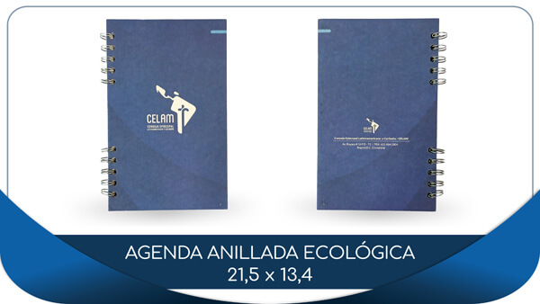 Impresores Ricaurte Impresión Digital Gran Formato Personalizado anillada ecologica 21x13 portada contraportada