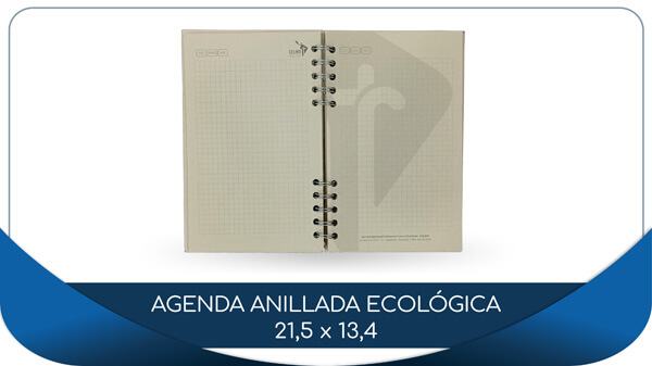Impresores Ricaurte Impresión Digital Gran Formato Personalizado anillada ecologica 21x13 portada contraportada