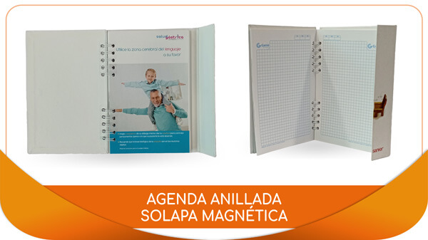 Impresores Ricaurte Impresión Digital Gran Formato Personalizado anillada solapa magnetica