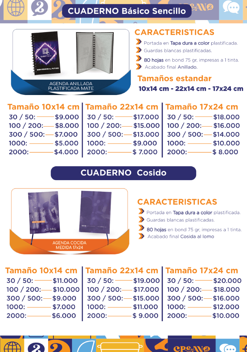 libretas  Multipropósito 1000 ml